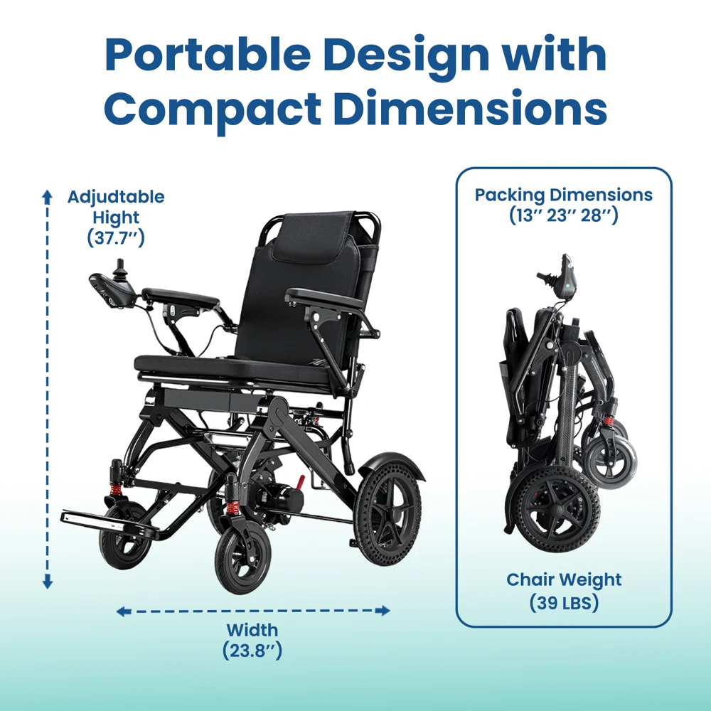 Electric Folding Power Wheelchair catalogue detail 3