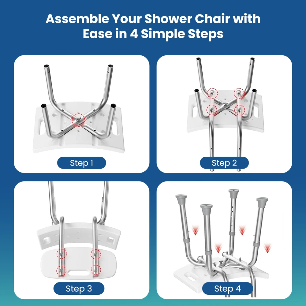 Adjustable Shower Chair catalogue detail 1