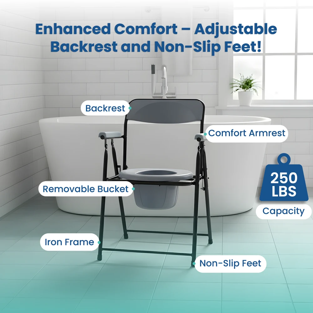 Folding Toilet Chair catalogue detail 6